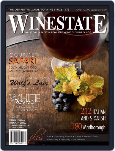 Winestate March 1st, 2013 Digital Back Issue Cover