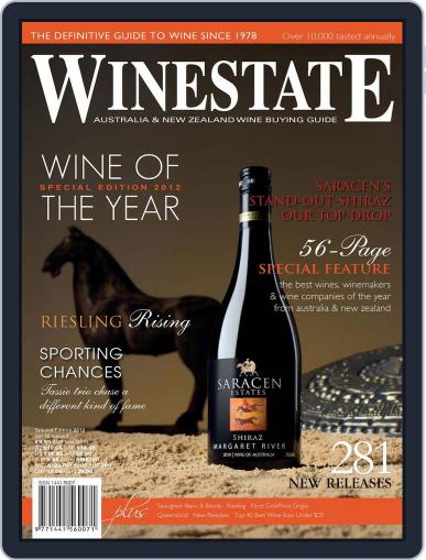 Winestate December 1st, 2012 Digital Back Issue Cover