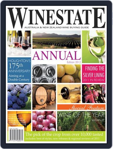 Winestate January 30th, 2012 Digital Back Issue Cover