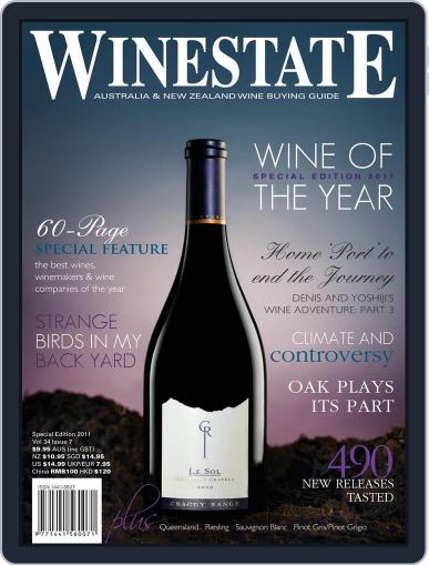 Winestate December 12th, 2011 Digital Back Issue Cover