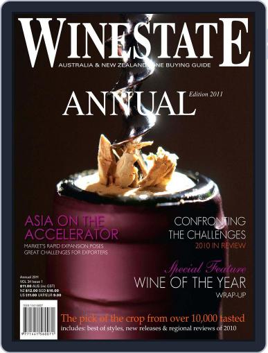 Winestate June 2nd, 2011 Digital Back Issue Cover