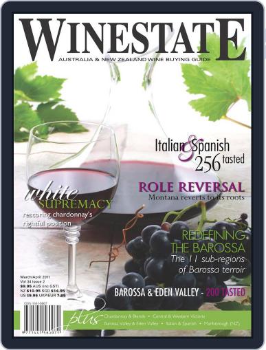 Winestate March 12th, 2011 Digital Back Issue Cover