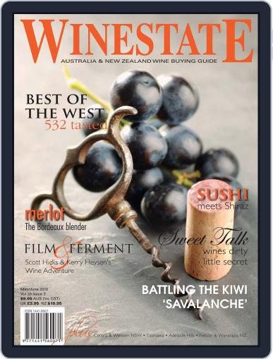 Winestate May 4th, 2010 Digital Back Issue Cover
