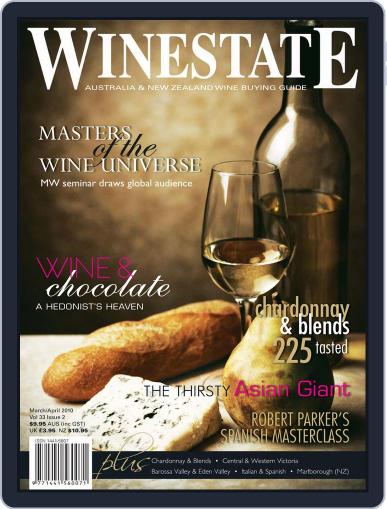 Winestate March 1st, 2010 Digital Back Issue Cover