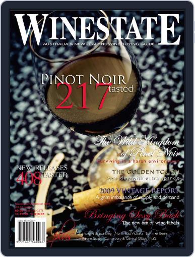 Winestate December 5th, 2009 Digital Back Issue Cover