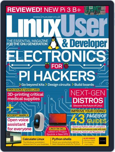 Linux User & Developer April 1st, 2018 Digital Back Issue Cover