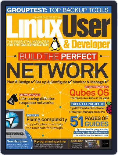 Linux User & Developer March 1st, 2018 Digital Back Issue Cover