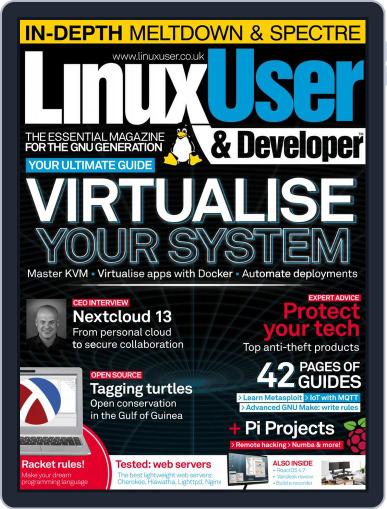 Linux User & Developer February 1st, 2018 Digital Back Issue Cover