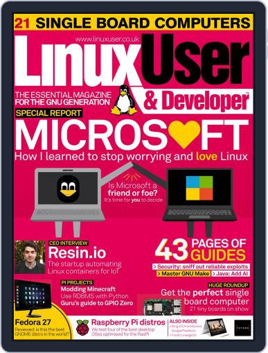 Linux User & Developer January 1st, 2018 Digital Back Issue Cover