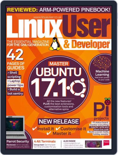 Linux User & Developer November 1st, 2017 Digital Back Issue Cover