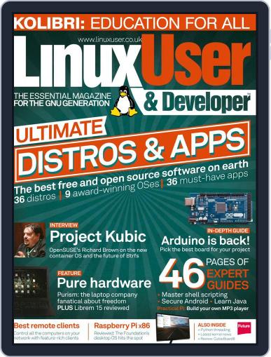 Linux User & Developer September 1st, 2017 Digital Back Issue Cover