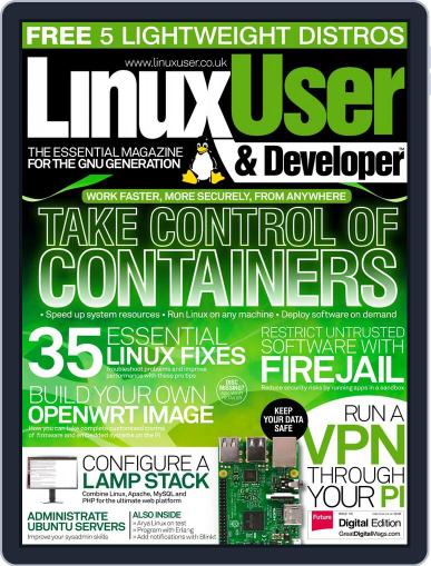 Linux User & Developer June 1st, 2017 Digital Back Issue Cover