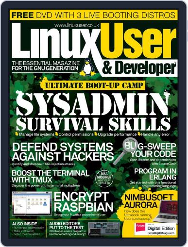 Linux User & Developer March 1st, 2017 Digital Back Issue Cover