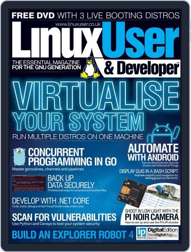 Linux User & Developer December 1st, 2016 Digital Back Issue Cover