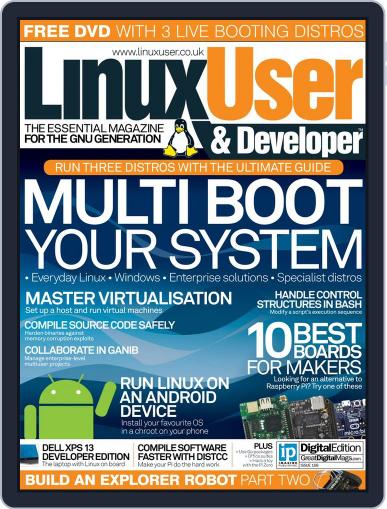 Linux User & Developer July 27th, 2016 Digital Back Issue Cover