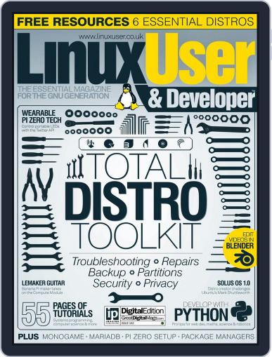 Linux User & Developer February 11th, 2016 Digital Back Issue Cover