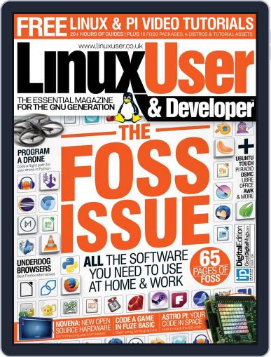 Linux User & Developer October 1st, 2015 Digital Back Issue Cover