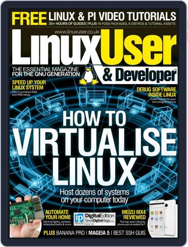 Linux User & Developer September 1st, 2015 Digital Back Issue Cover