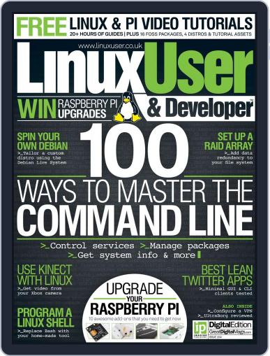 Linux User & Developer July 1st, 2015 Digital Back Issue Cover