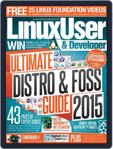 Linux User & Developer January 14th, 2015 Digital Back Issue Cover