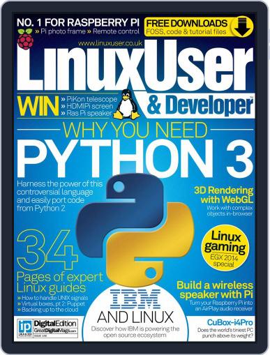 Linux User & Developer November 19th, 2014 Digital Back Issue Cover