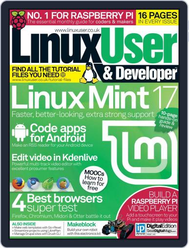 Linux User & Developer August 1st, 2014 Digital Back Issue Cover