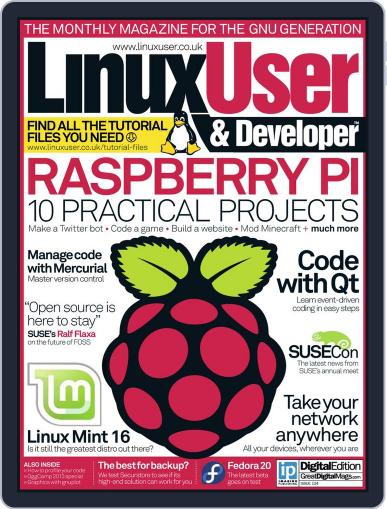 Linux User & Developer December 18th, 2013 Digital Back Issue Cover