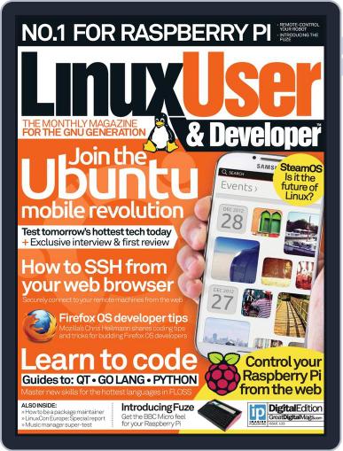 Linux User & Developer November 20th, 2013 Digital Back Issue Cover
