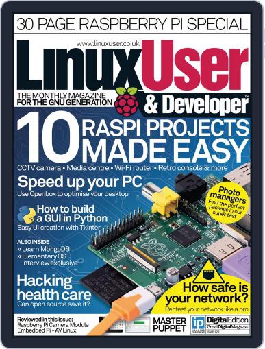 Linux User & Developer July 31st, 2013 Digital Back Issue Cover