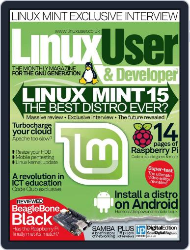 Linux User & Developer July 3rd, 2013 Digital Back Issue Cover