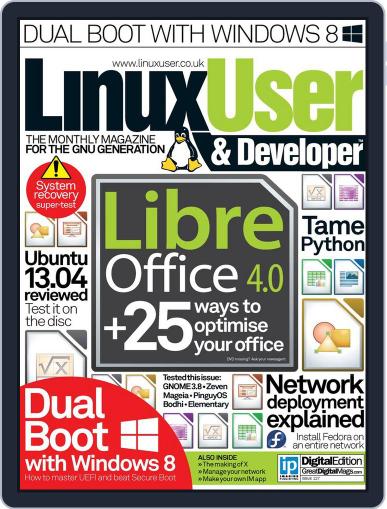 Linux User & Developer June 5th, 2013 Digital Back Issue Cover