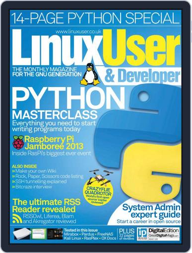 Linux User & Developer May 8th, 2013 Digital Back Issue Cover