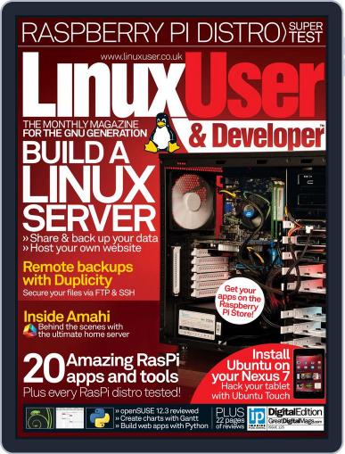 Linux User & Developer April 10th, 2013 Digital Back Issue Cover