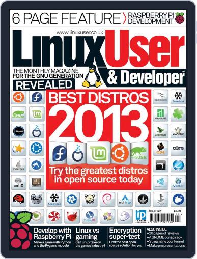 Linux User & Developer January 16th, 2013 Digital Back Issue Cover