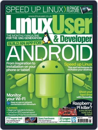 Linux User & Developer December 19th, 2012 Digital Back Issue Cover