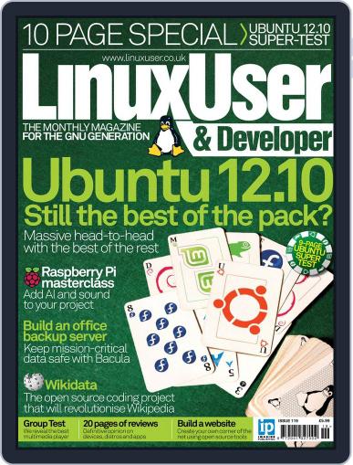 Linux User & Developer October 24th, 2012 Digital Back Issue Cover