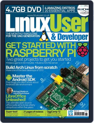Linux User & Developer September 26th, 2012 Digital Back Issue Cover
