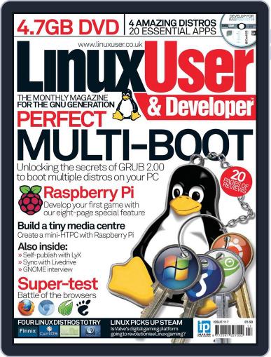 Linux User & Developer August 29th, 2012 Digital Back Issue Cover