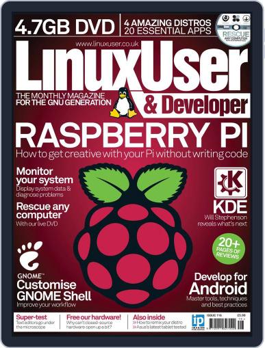 Linux User & Developer August 1st, 2012 Digital Back Issue Cover