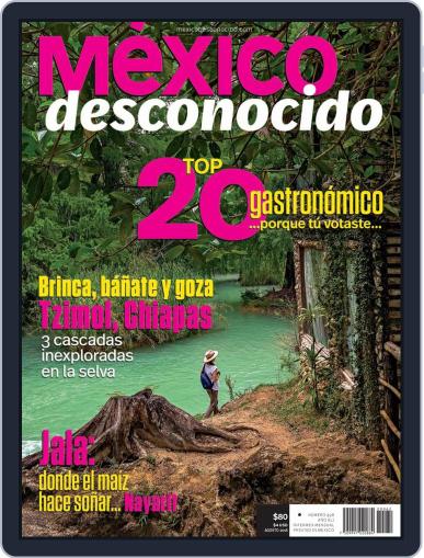 México Desconocido August 1st, 2018 Digital Back Issue Cover