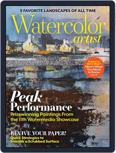 Watercolor Artist April 1st, 2020 Digital Back Issue Cover