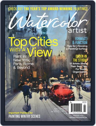Watercolor Artist December 6th, 2017 Digital Back Issue Cover