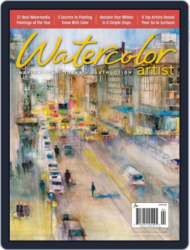 Watercolor Artist December 23rd, 2014 Digital Back Issue Cover
