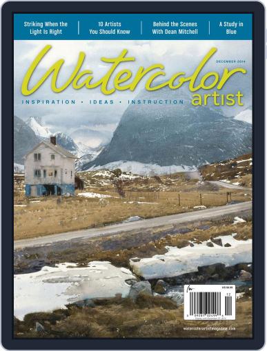 Watercolor Artist October 21st, 2014 Digital Back Issue Cover
