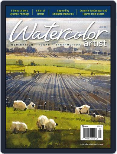 Watercolor Artist April 22nd, 2014 Digital Back Issue Cover