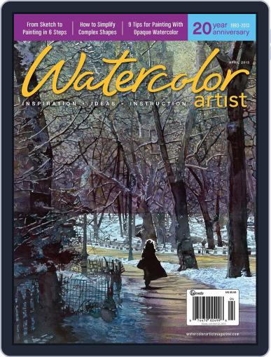 Watercolor Artist February 5th, 2013 Digital Back Issue Cover