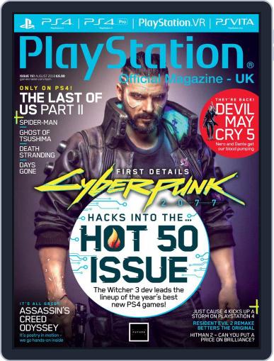 Official PlayStation Magazine - UK Edition August 1st, 2018 Digital Back Issue Cover