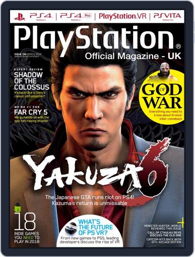 Official PlayStation Magazine - UK Edition March 1st, 2018 Digital Back Issue Cover