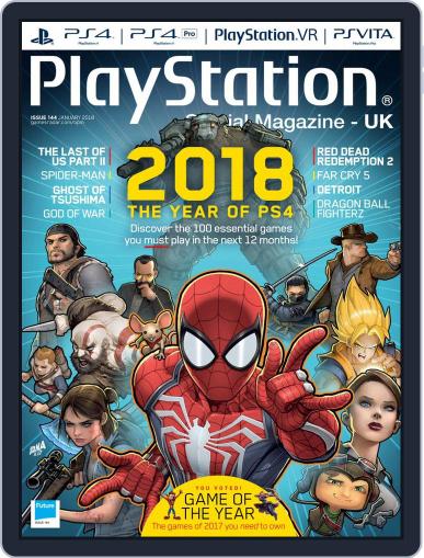 Official PlayStation Magazine - UK Edition January 1st, 2018 Digital Back Issue Cover