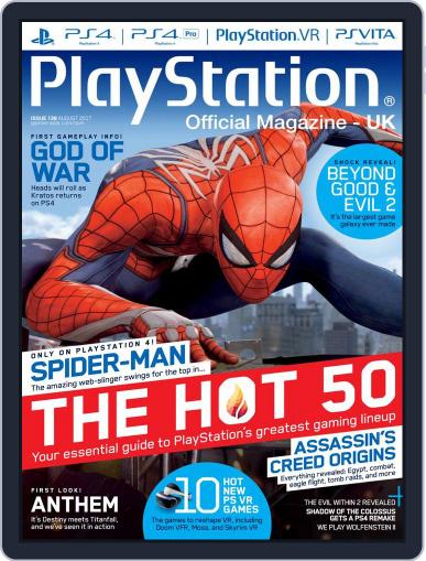 Official PlayStation Magazine - UK Edition August 1st, 2017 Digital Back Issue Cover